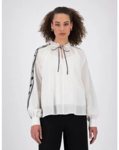 Hailey Embroidered Blouse