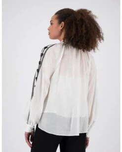 Hailey Embroidered Blouse -Fashion General Store 105625359 C10 3