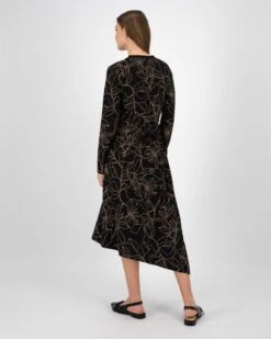 Grace Printed Knit Dress -Fashion General Store 105630286 C01 3