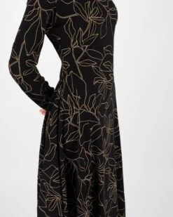 Grace Printed Knit Dress -Fashion General Store 105630286 C01 5