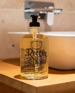 Panier Des Sens Rejuvenating Rose Glass Bottle Marseille Liquid Soap -Fashion General Store 105660458 C99 4