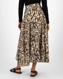Tove Leopard Print Skirt -Fashion General Store 105685604 C99 4