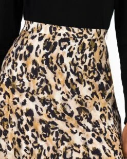 Tove Leopard Print Skirt -Fashion General Store 105685604 C99 5