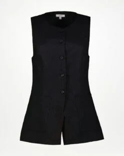 Akari Linen Waistcoat -Fashion General Store 105835464 C01 6