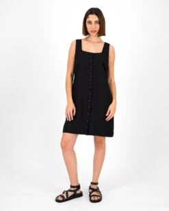 Fia Linen Short Dress