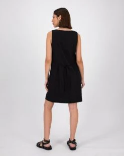 Fia Linen Short Dress -Fashion General Store 105840486 C01 3