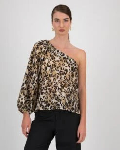 Tove One-Shoulder Blouse